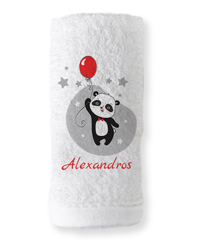 BAPTISM FAVOR POUCH PANDA BALLON