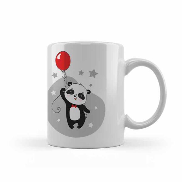 BAPTISM FAVOR MUG PANDA BALLON