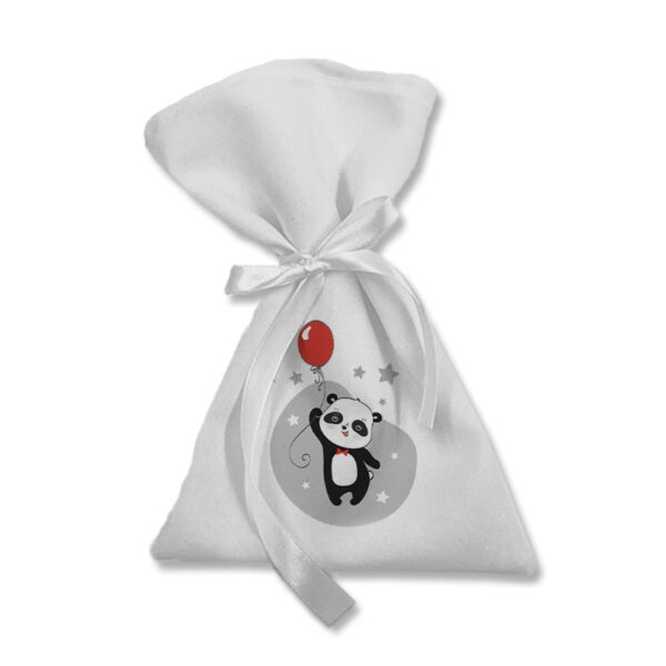 BAPTISM FAVOR POUCH PANDA BALLON