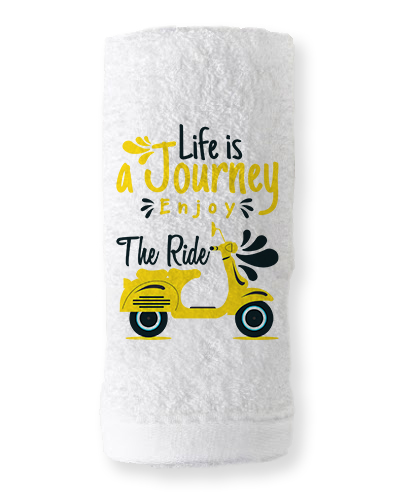 BAPTISM FAVOR HAND TOWEL VESPA