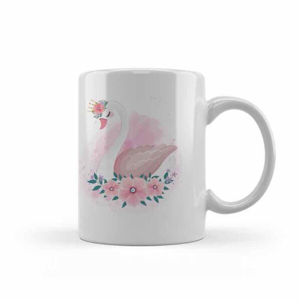 BAPTISM FAVOR MUG SWAN