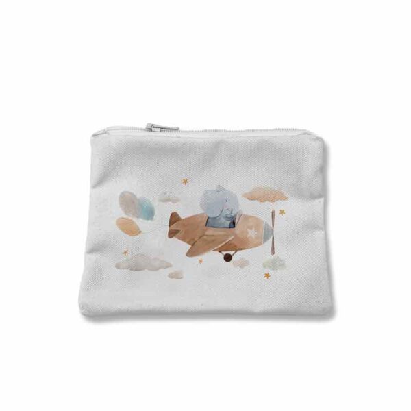 BAPTISM FAVOR POUCH LITTLE EXPLORER