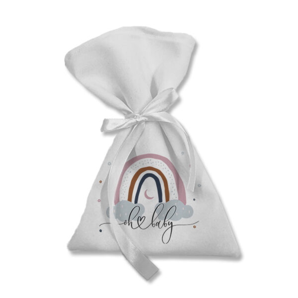 BAPTISM FAVOR POUCH OH RAINBOW